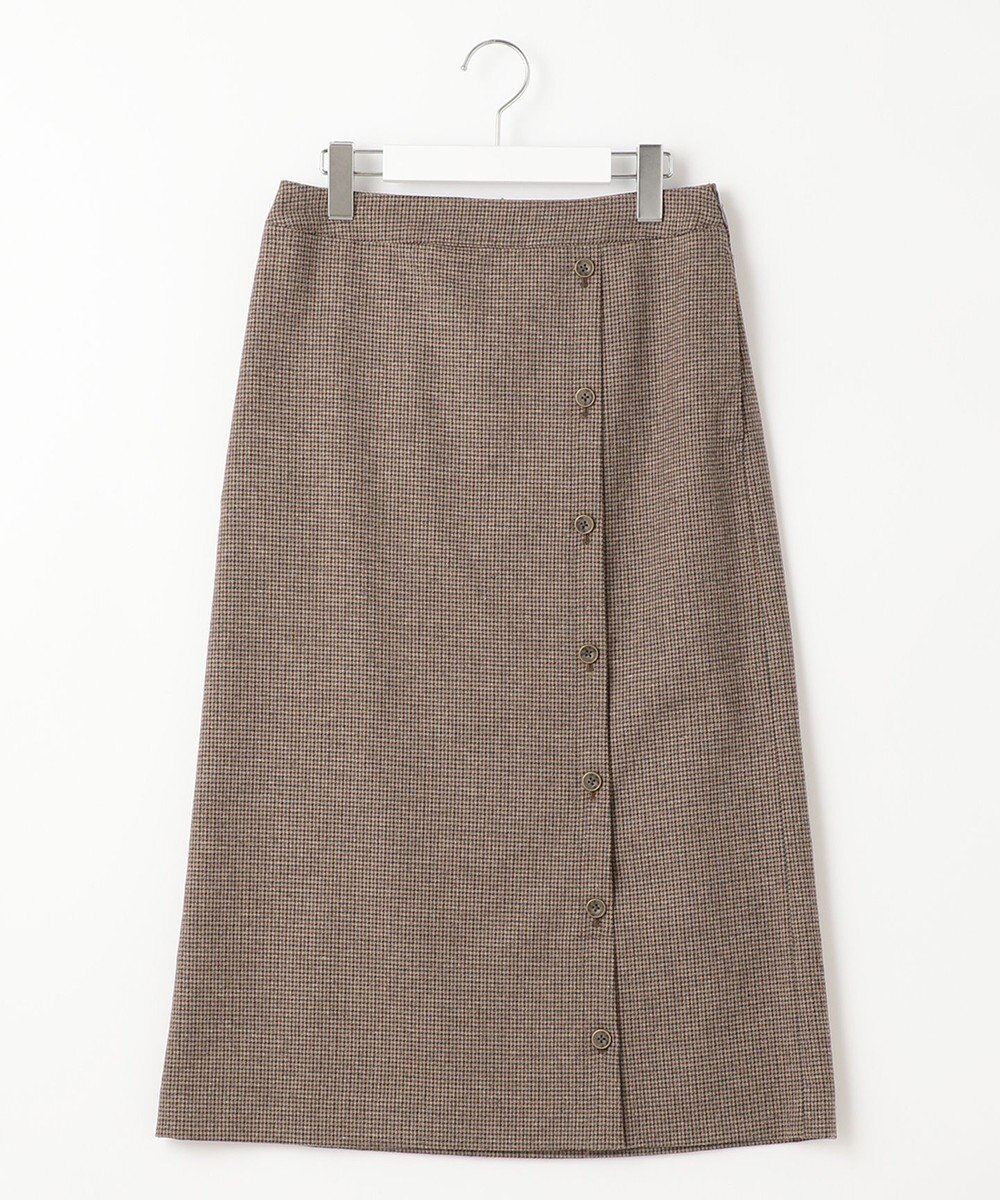 J.PRESS LADIES ドビー チェック スカート 