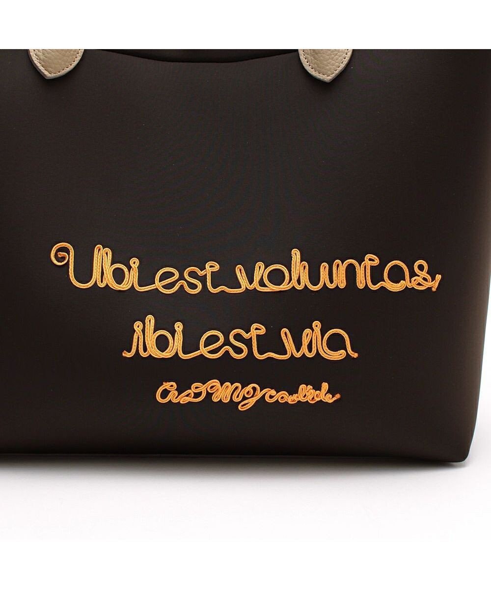 A.D.M.J. 【魔法の様に軽い】マジックライト/スパニッシュファブリックコード刺しゅうトート34cm 