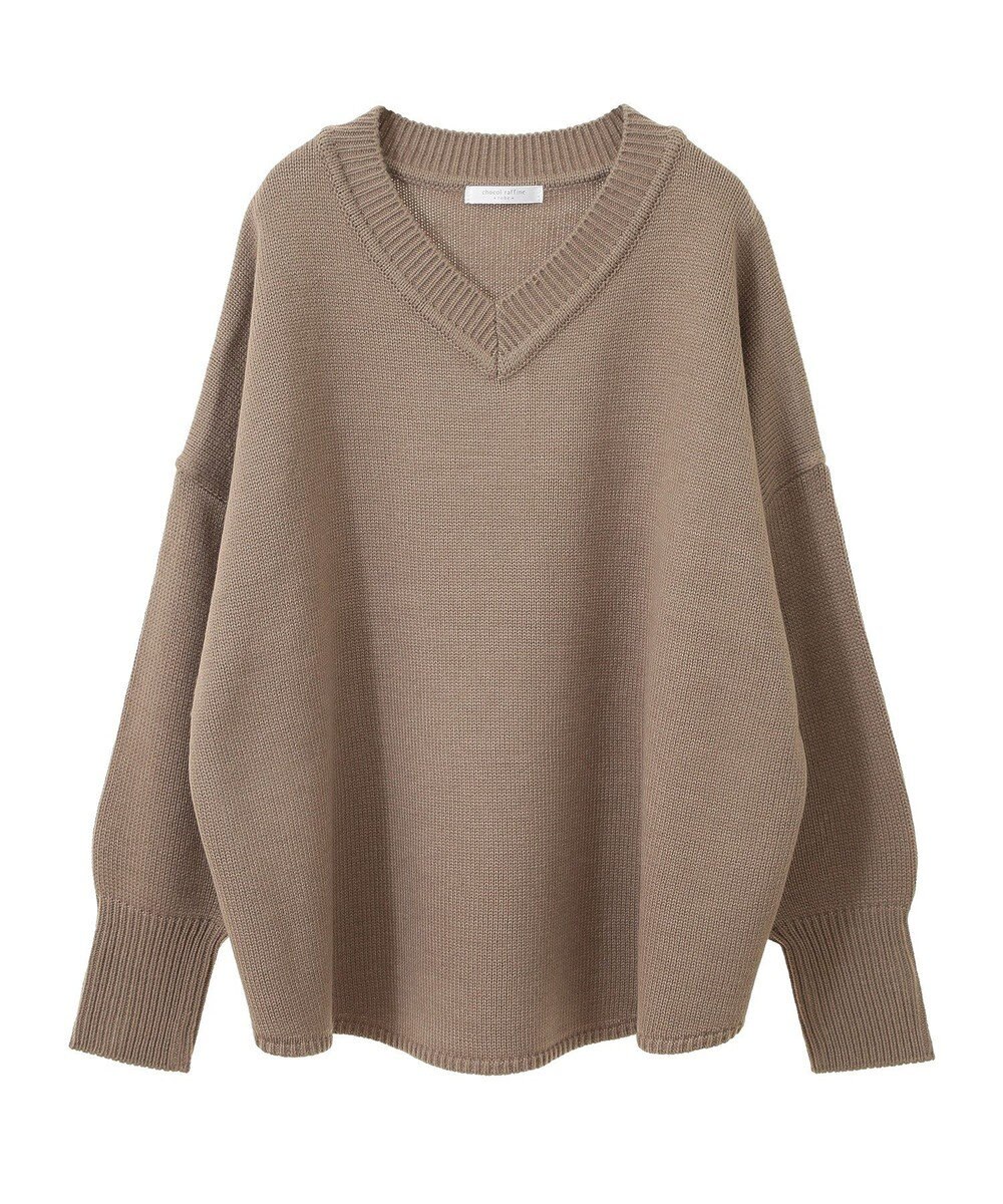 Green Parks 洗える　Ｖネックニットプルオーバー 