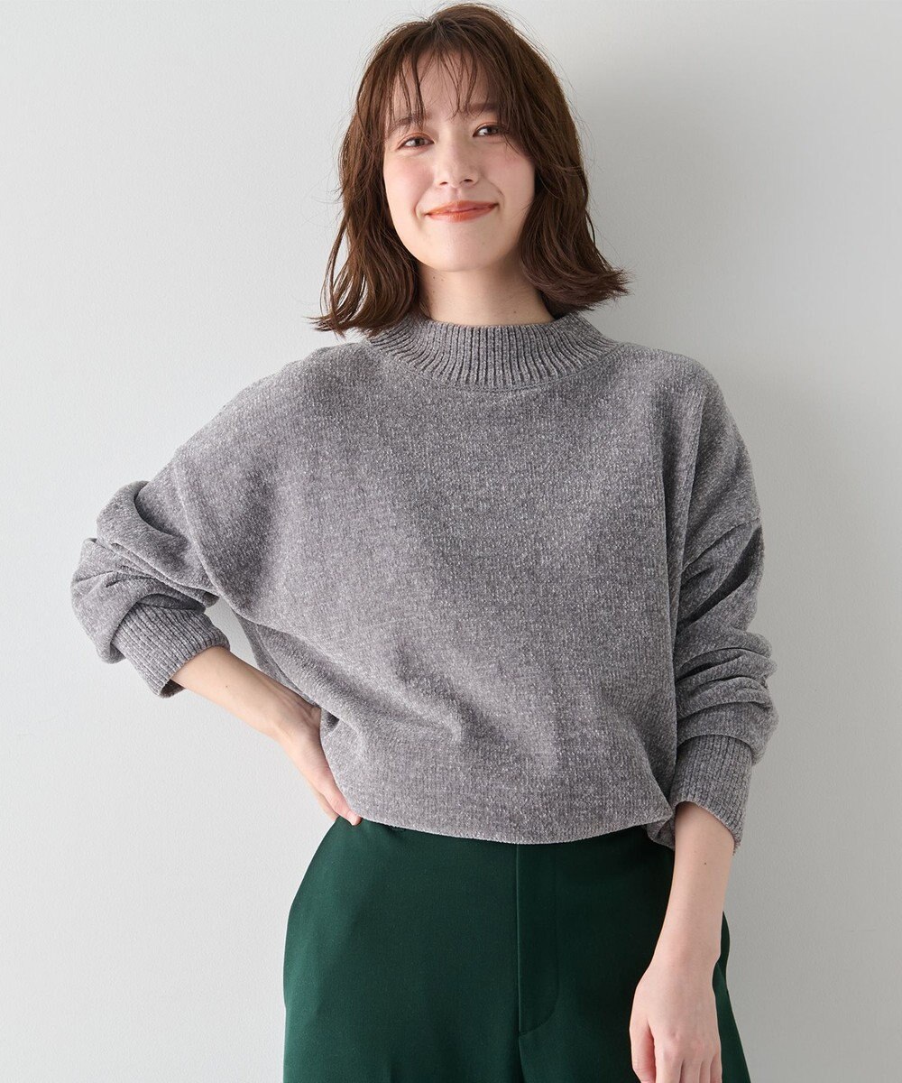 ANY モールニットプルオーバー 