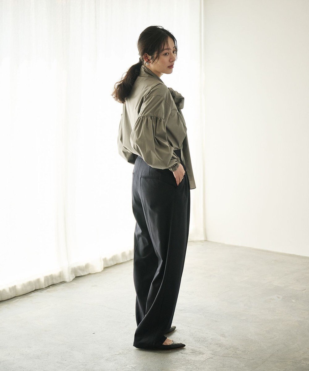 #Newans 素材が変わり新登場！ウエスト調整可ワイドチノパンツ 