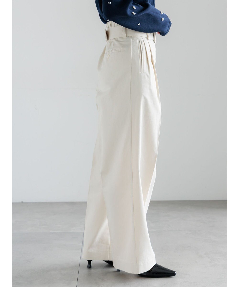 Te chichi ハイウエストワイドチノパンツ《2026 spring catalog item》 