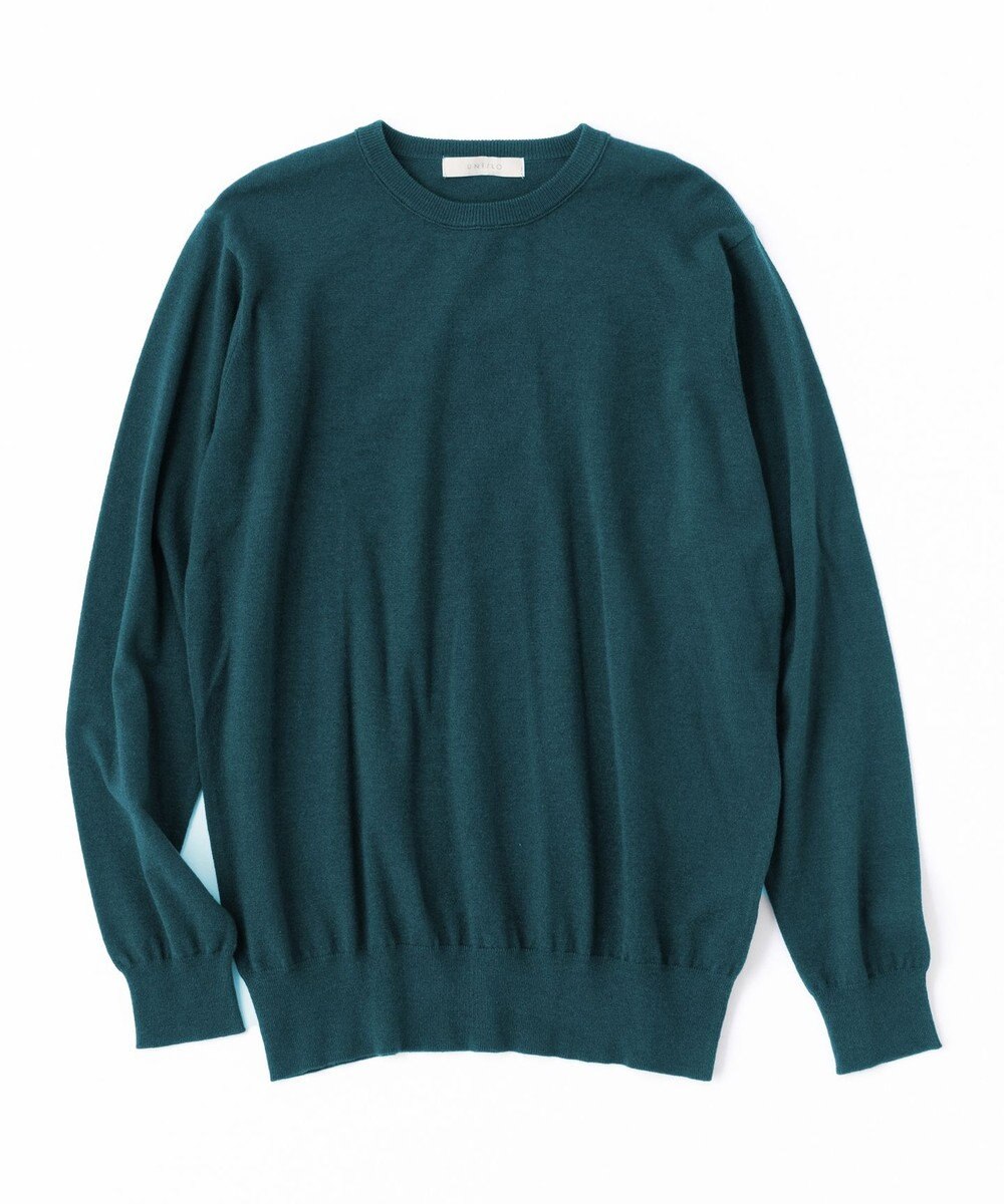 UNFILO MENS 【男女兼用】ライトウォームクルーネックニット 