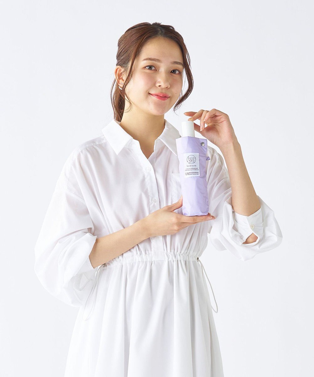 MOONBAT 【遮光100％/自動開閉】 晴雨兼用 折りたたみ傘 コンパクト kowaza コワザ 無地 