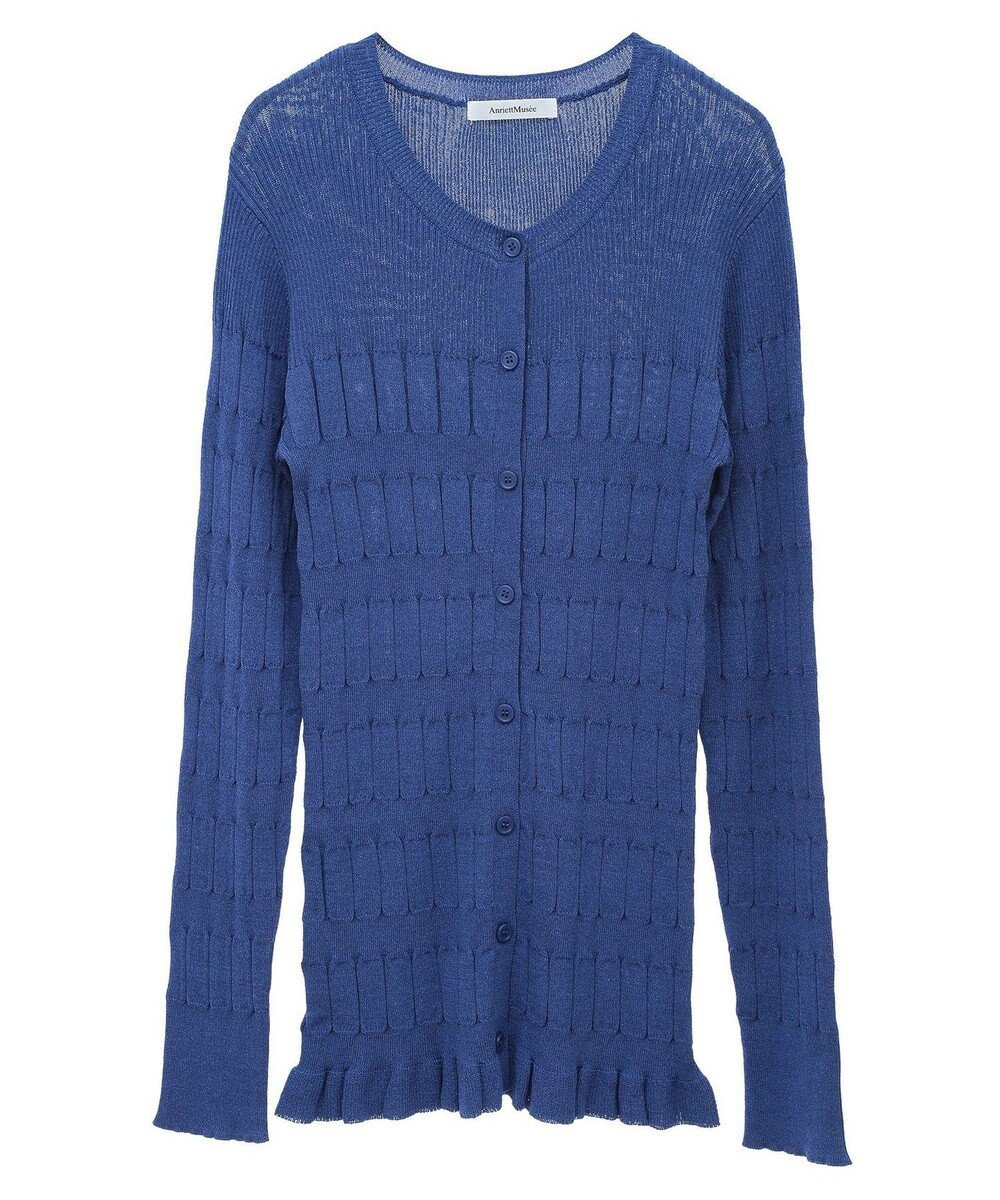 Green Parks プリーツニットカーディガン 