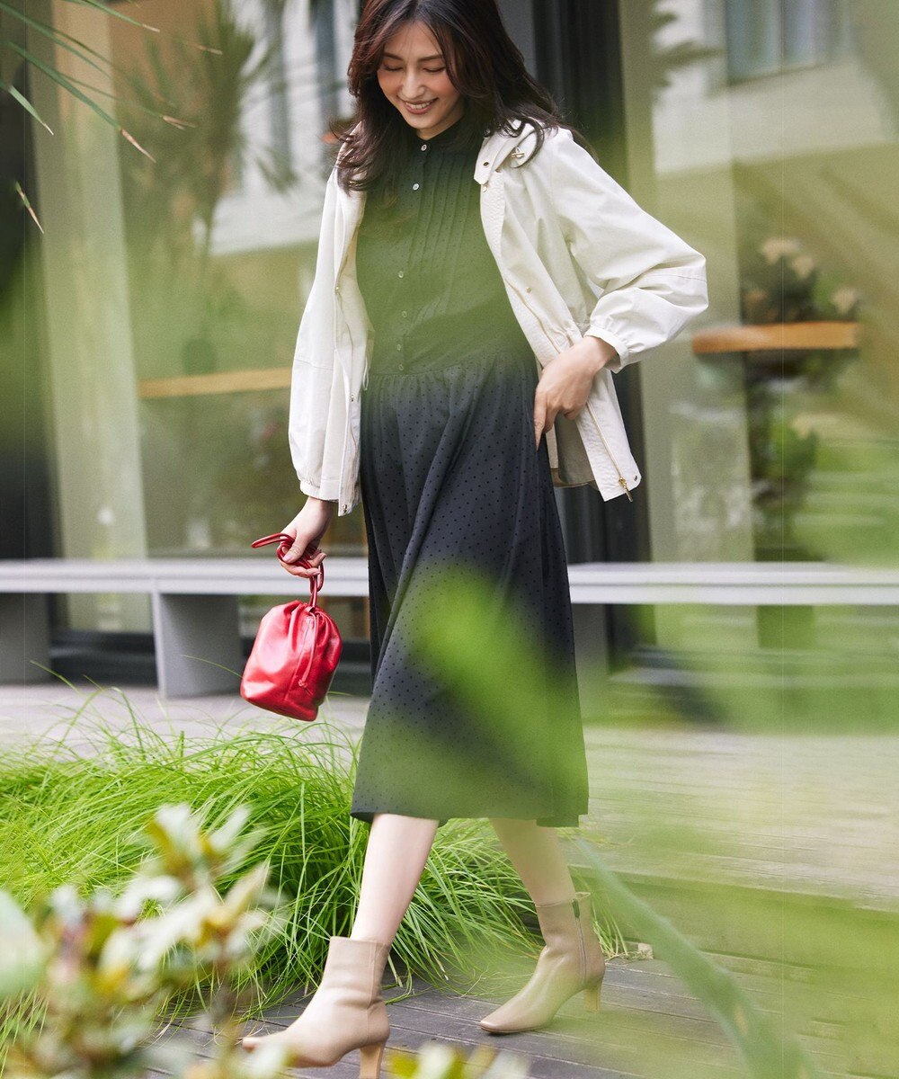 組曲 【WEB限定】ドットフロッキー ワンピース 