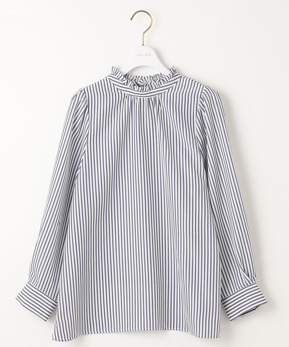 ANY SIS S 【洗える】プチフリル ブラウス 