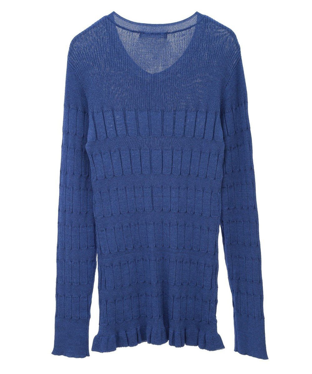 Green Parks プリーツニットカーディガン 