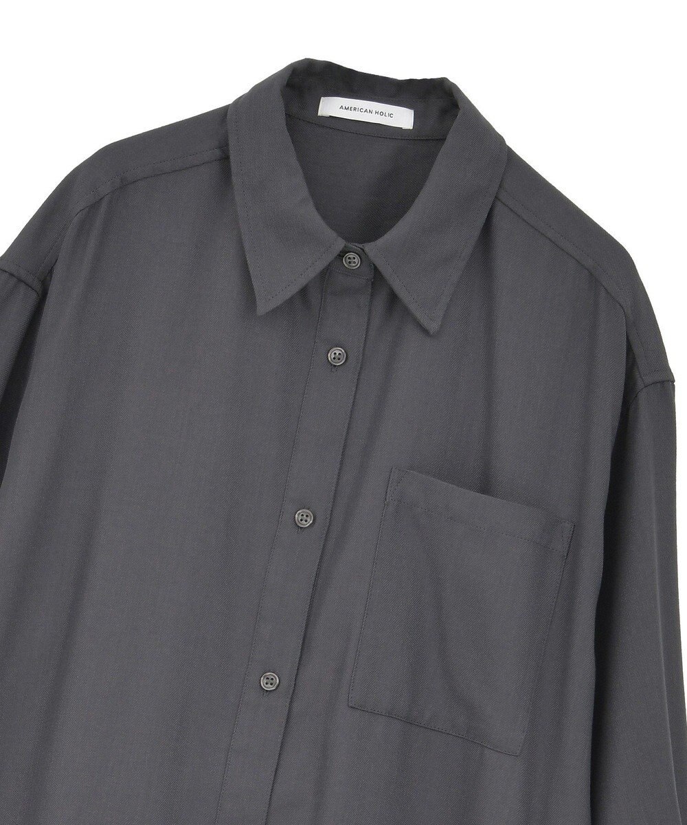AMERICAN HOLIC T/Rカルゼロングシャツワンピース 