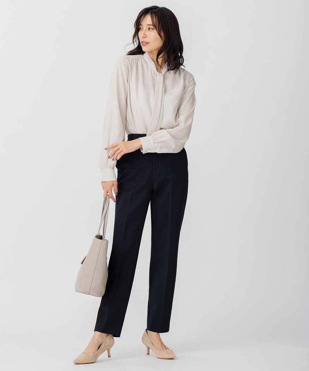 23区 【CLASSY.12月号掲載】TRストレッチギャバ テーパード パンツ 