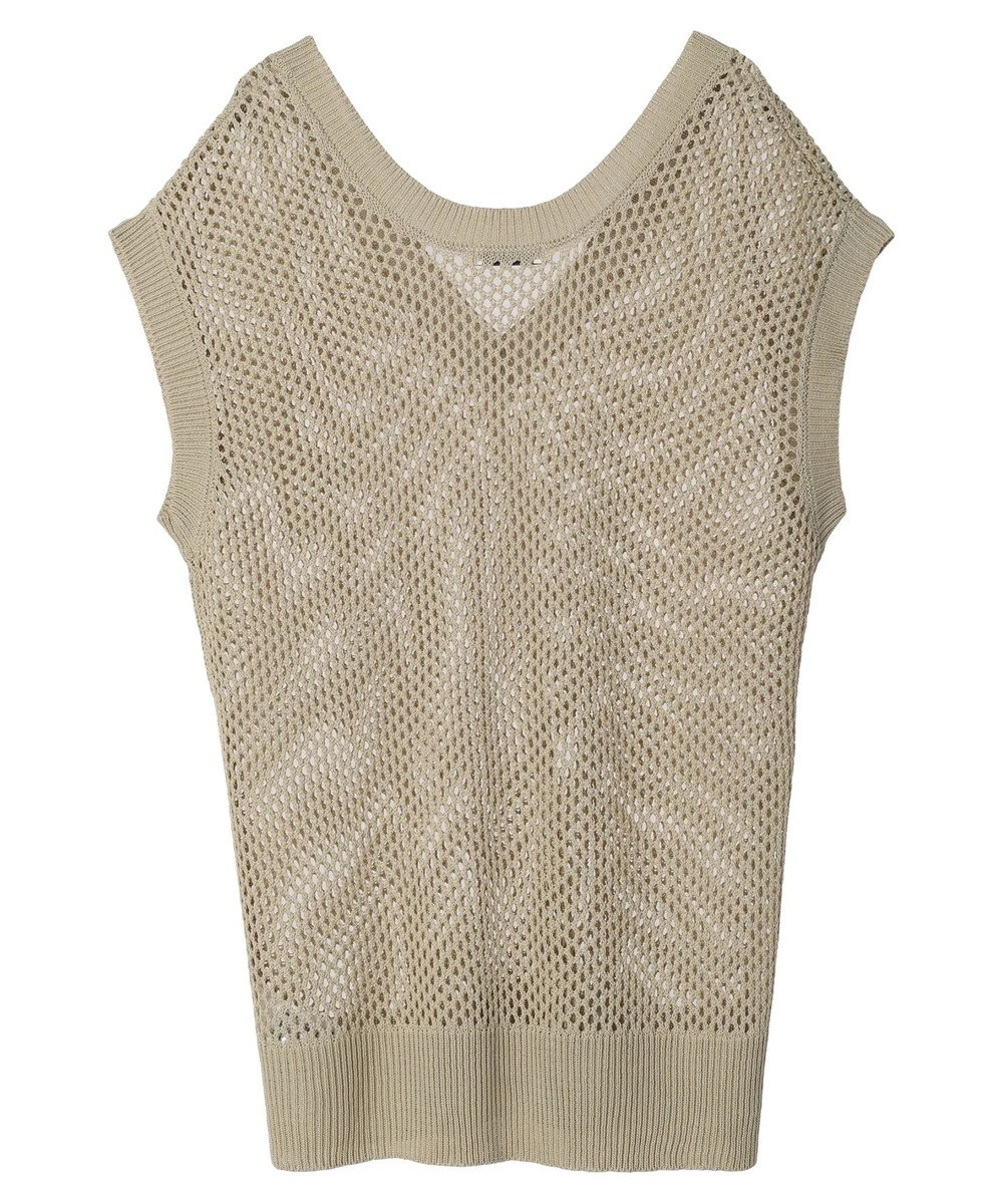 earth music&ecology Ｖネックメッシュベスト 