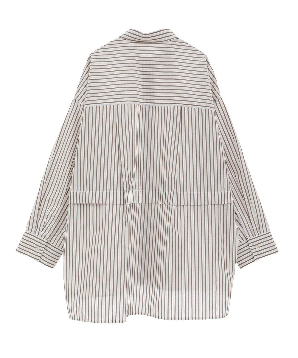 Green Parks ラメストライプタックシャツチュニック 