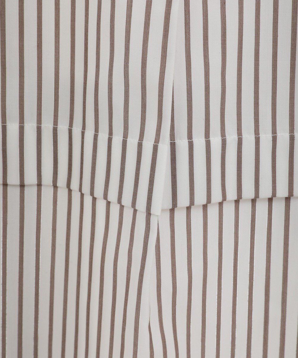 Green Parks ラメストライプタックシャツチュニック 