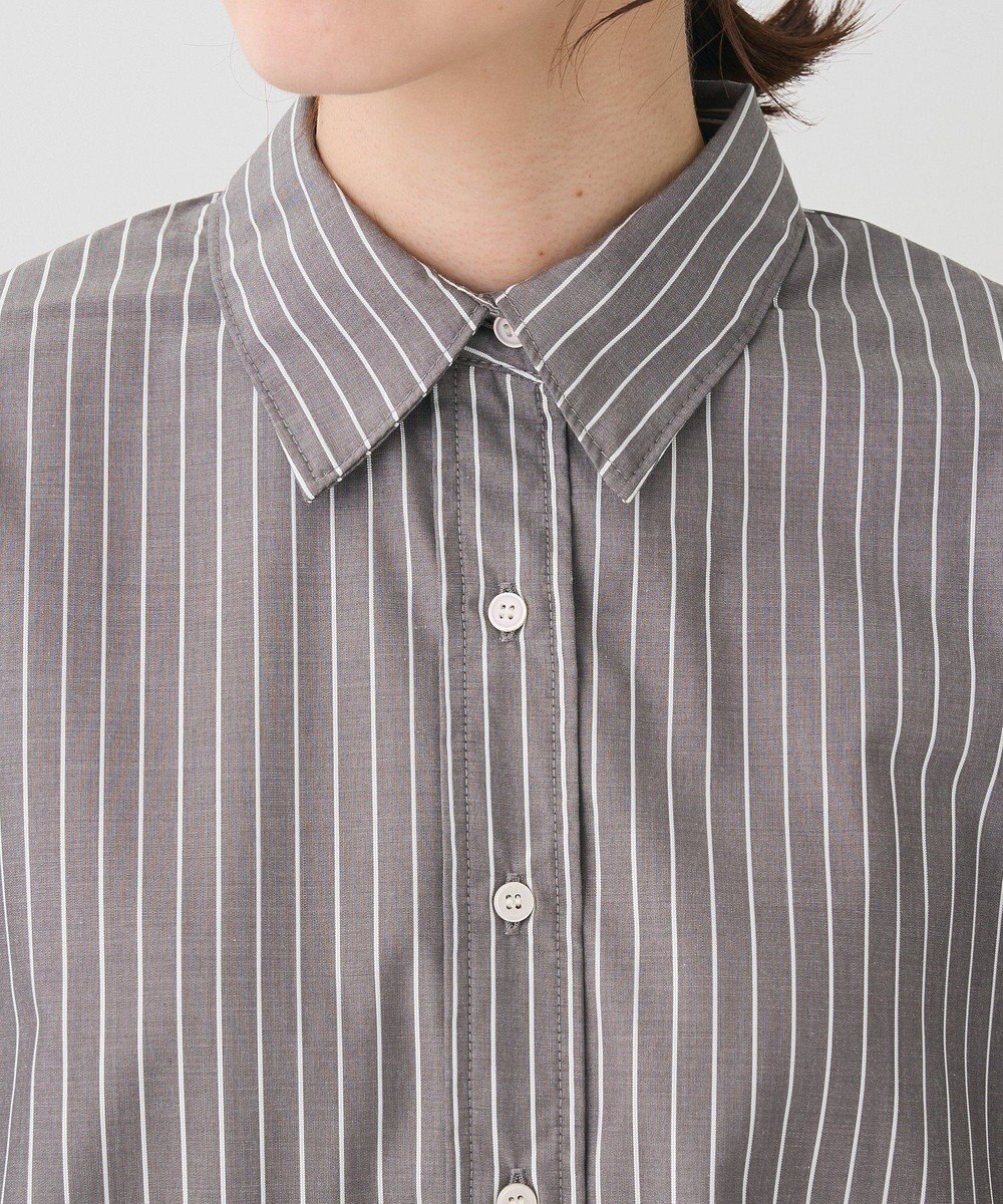Green Parks ラメストライプタックシャツチュニック 