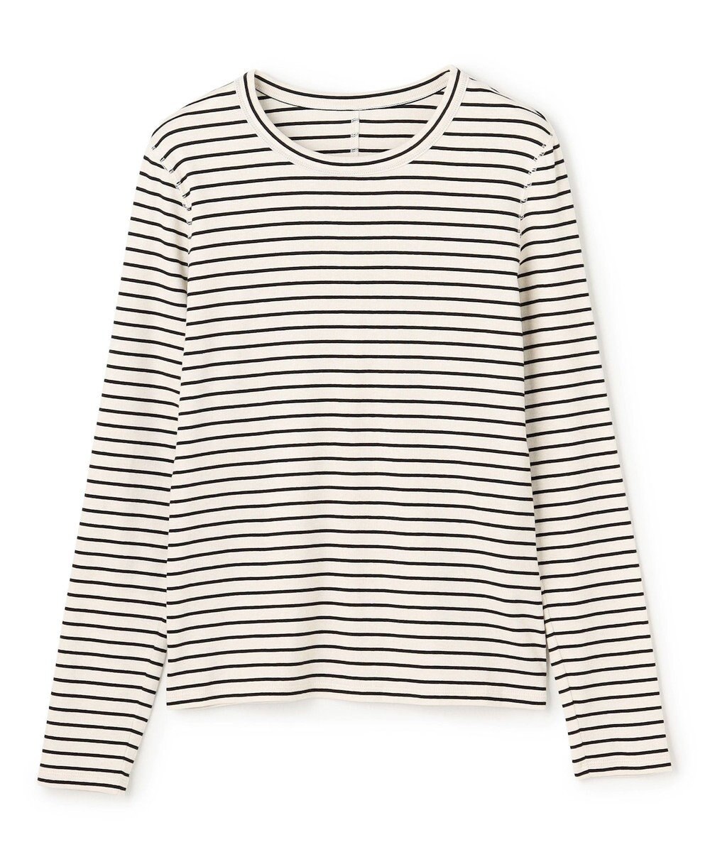 UNFILO コットンカシミヤ クルーネックカットソー 