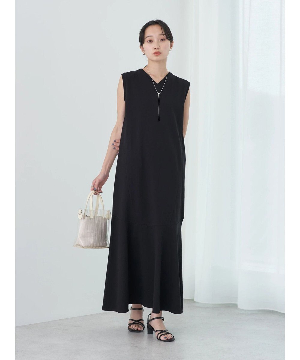 earth music&ecology Ｖネックマーメイドラインワンピース 