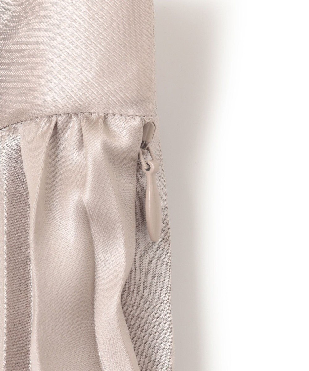 23区 【洗える】レザーライク プリーツスカート 