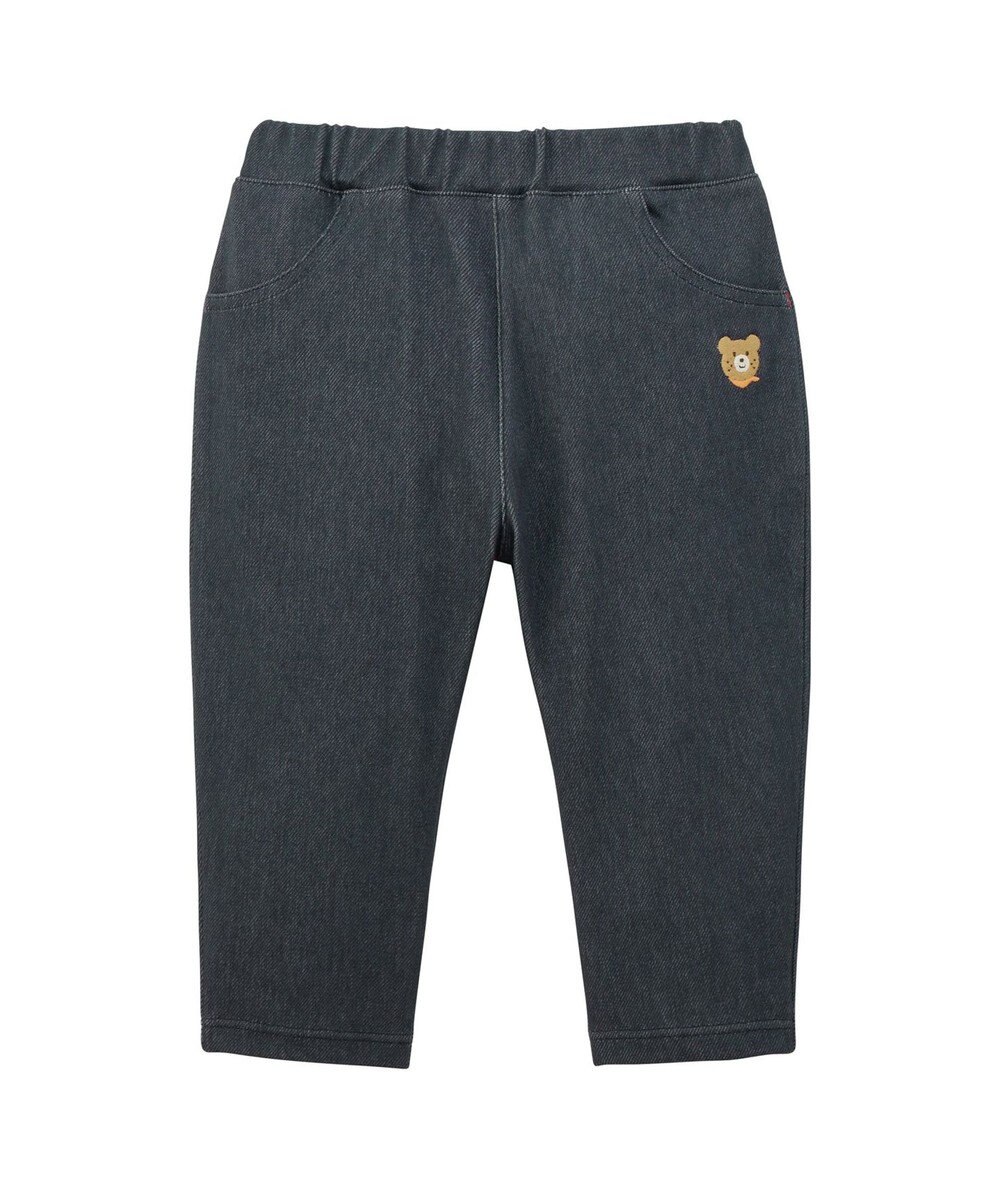 MIKI HOUSE HOT BISCUITS 【Everyday Series】ワンポイント ストレッチ10分丈パンツ 