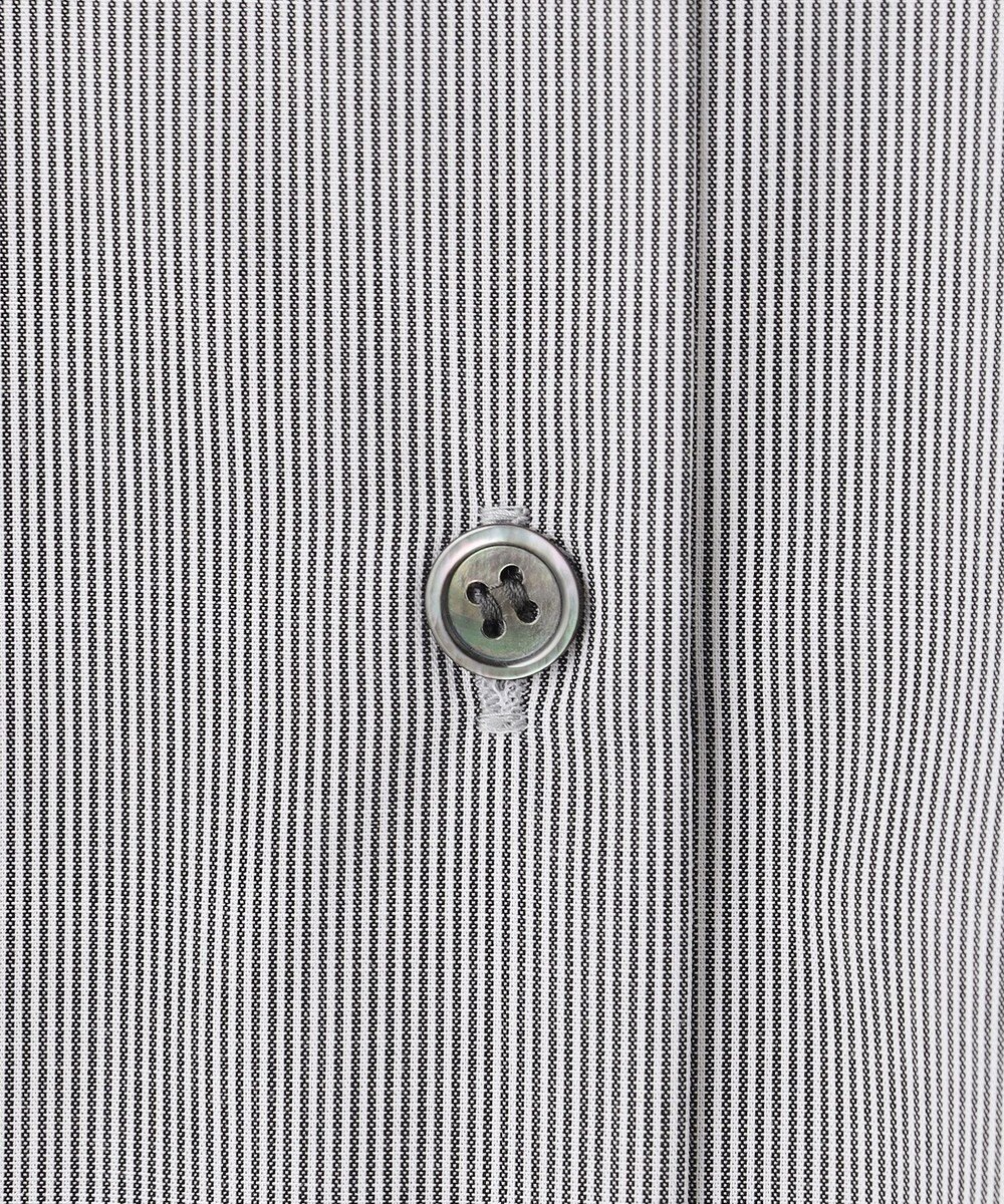 ICB 【洗える】 クリーンブロード バンドカラーシャツ 