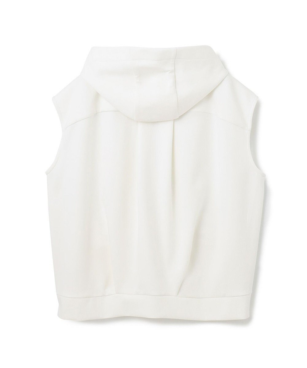 GRACE CONTINENTAL フードノースリーブ トップ 