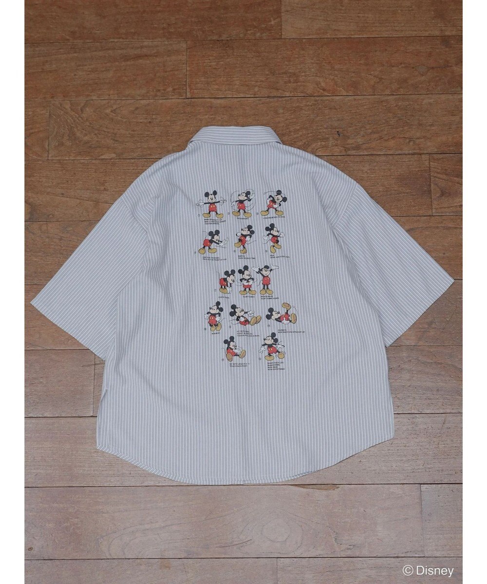 Green Parks ミッキーフレンド／体操プリント半袖シャツ 