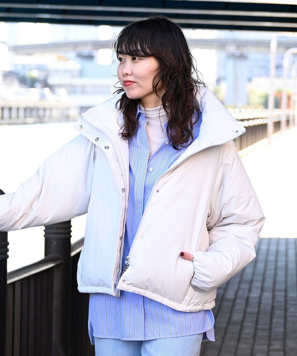 KWD 【日本製/高品質ダウン】STAND COLLAR DOWN BLOUSON ダウンブルゾン 