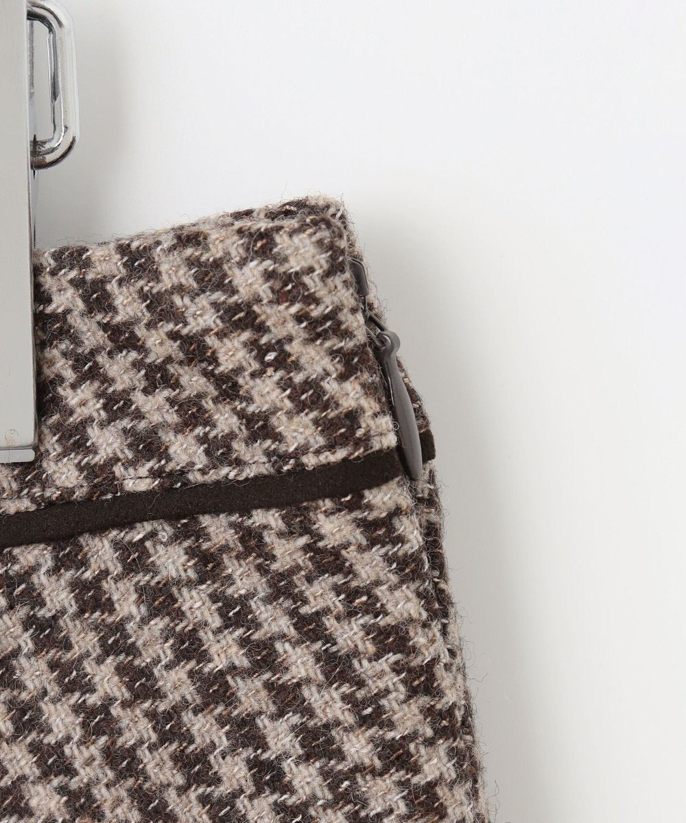 J.PRESS LADIES S T/W 千鳥 ツイード フレアー スカート 