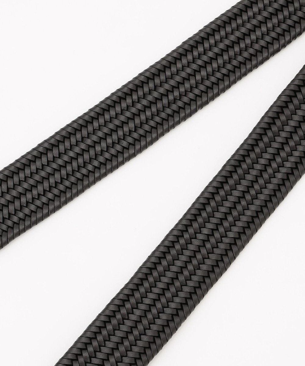 JOSEPH ABBOUD 【イタリア素材・ストレッチ・日本製】ストレッチレザー ベルト 