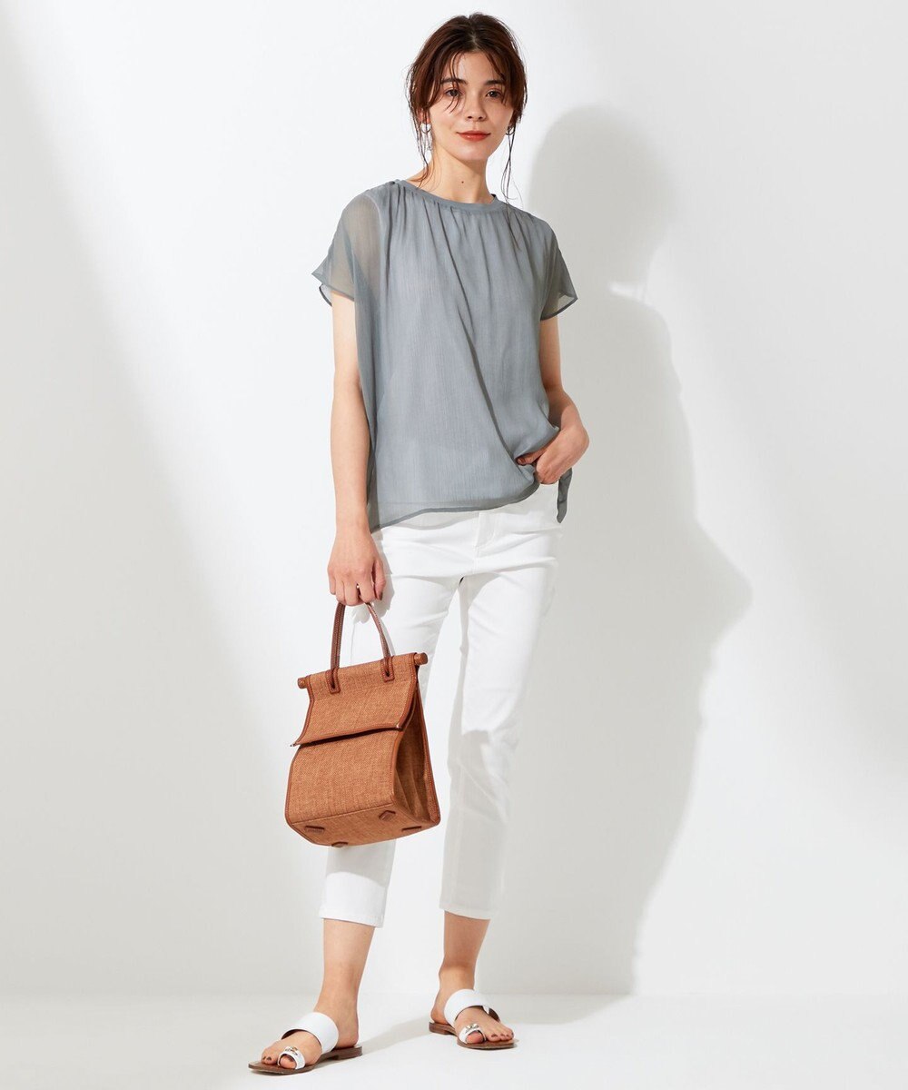 UNFILO L ハイストレッチ カラーパンツ 