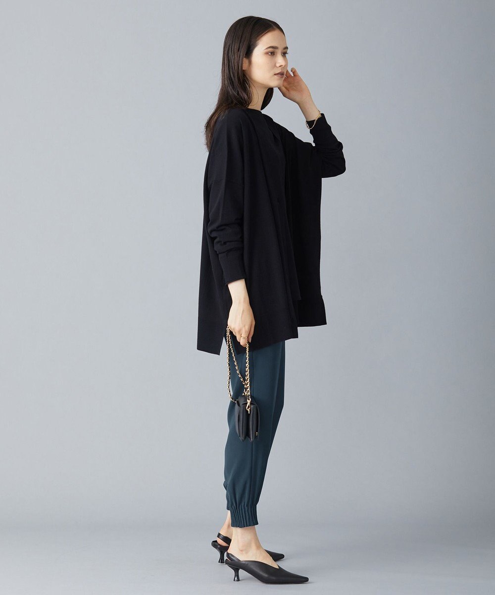 ICB 【洗える・WEB限定カラーあり】 ヴィスコースワイド カーディガン 