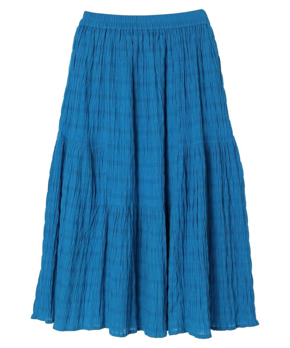 Green Parks Ｉ　段違いギャザーロングスカート 