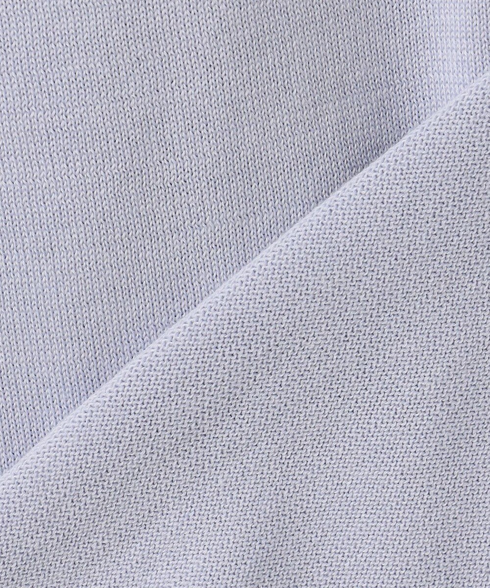 GOTAIRIKU GOLD LABEL/WEB&一部店舗限定【洗える】シーアイランドコットン ラグラン半袖ニットポロ 