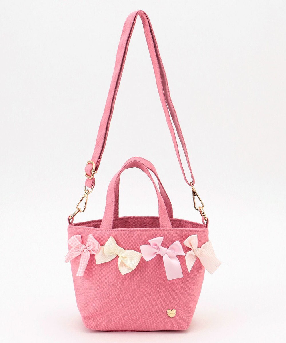 ANY KIDS リボン付き 2WAY バック 