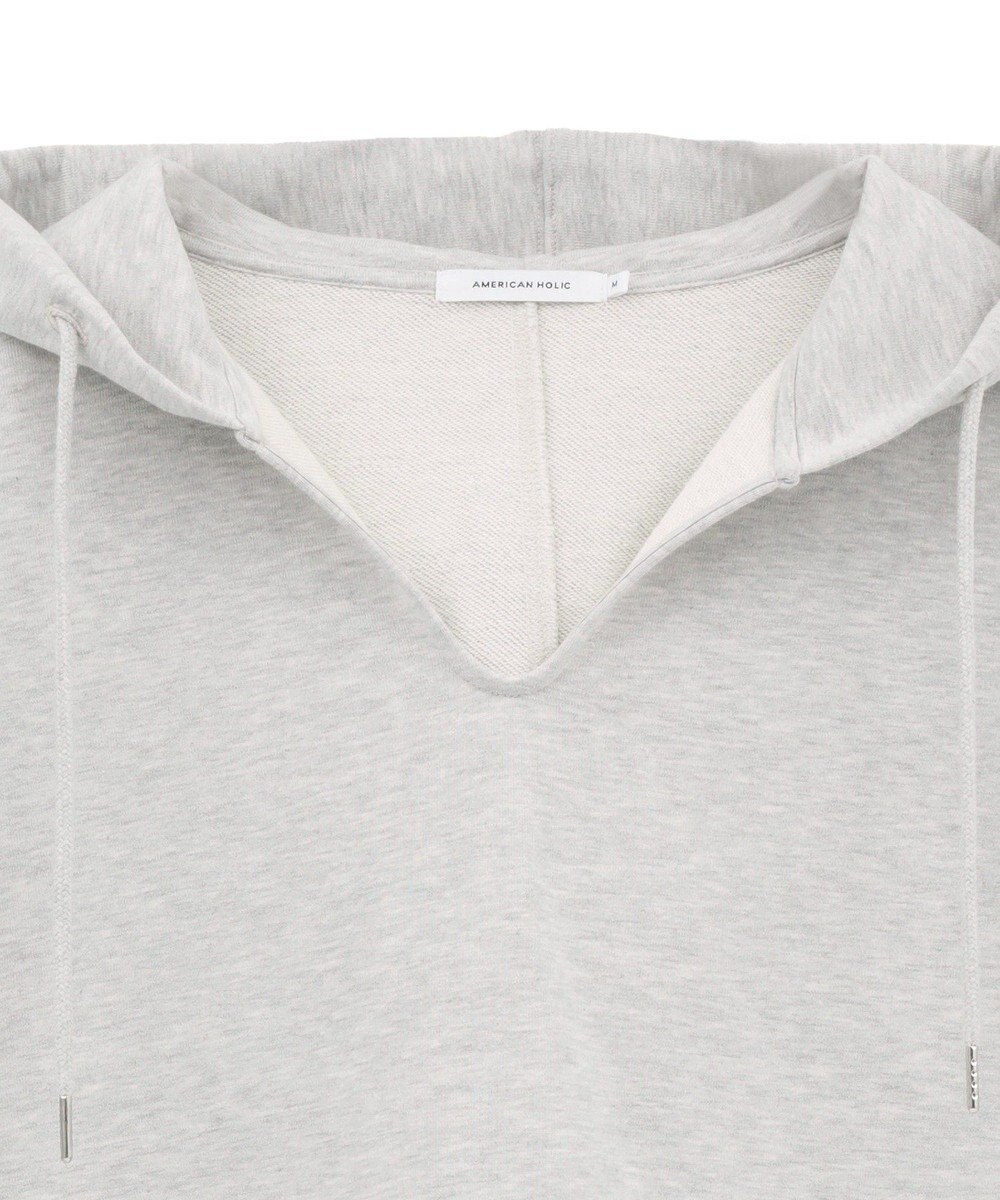 AMERICAN HOLIC スキッパー裏毛パーカー 