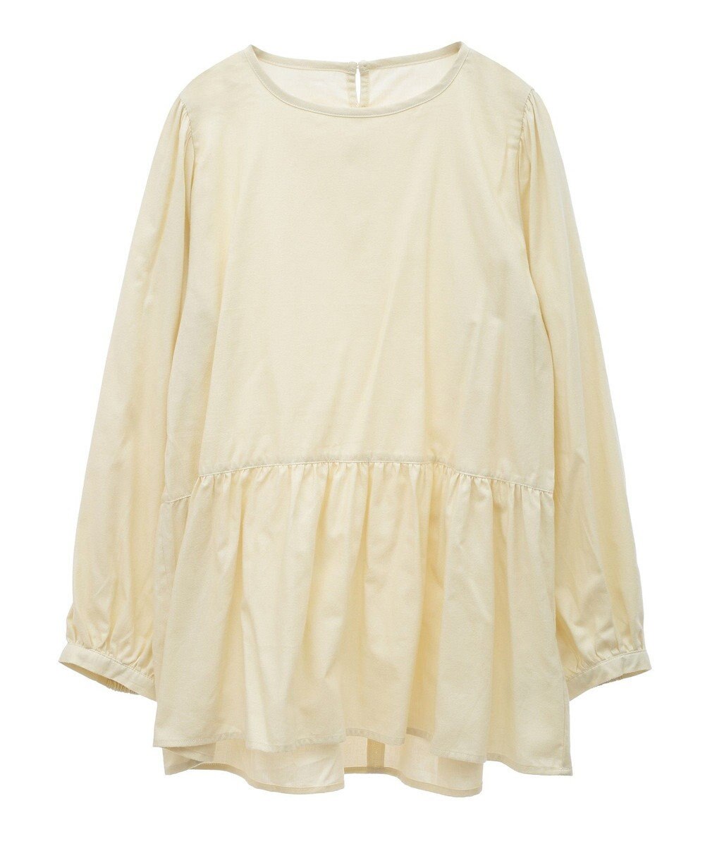 CRAFT STANDARD BOUTIQUE ボリュームスリーブウエストギャザーチュニック 