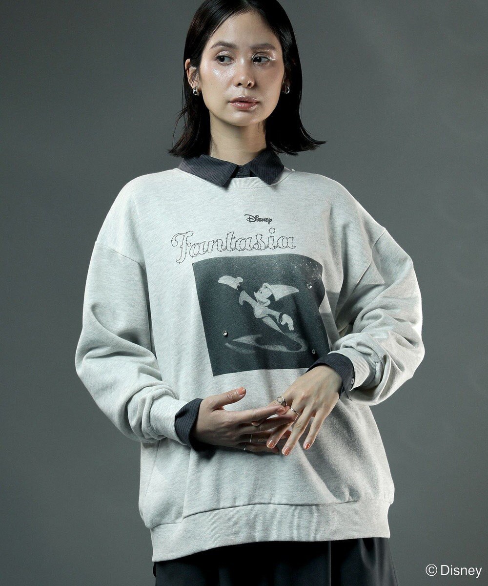 Green Parks ＦＡＮＴＡＳＩＡ／モノクロフォトプリントスウェット 