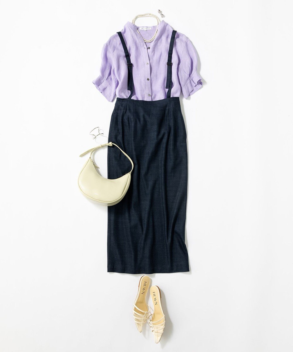 23区 【STORY7月号掲載】YAHKI SOFT W FACE ムーン バッグ 