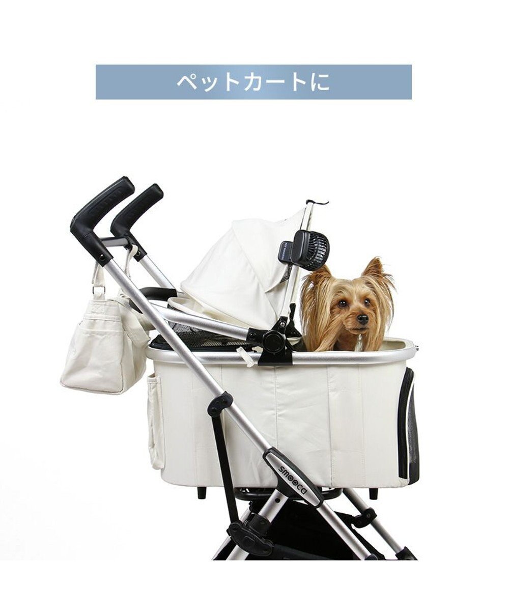 PET PARADISE 〔2024年モデル〕 ミニ クリップファン ブラック 