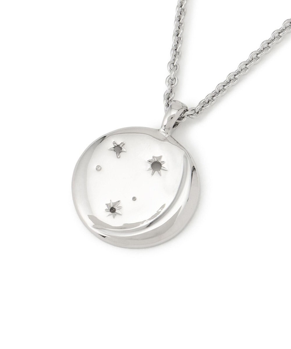 23区 クリスタル付き 2WAY コイン ネックレス 