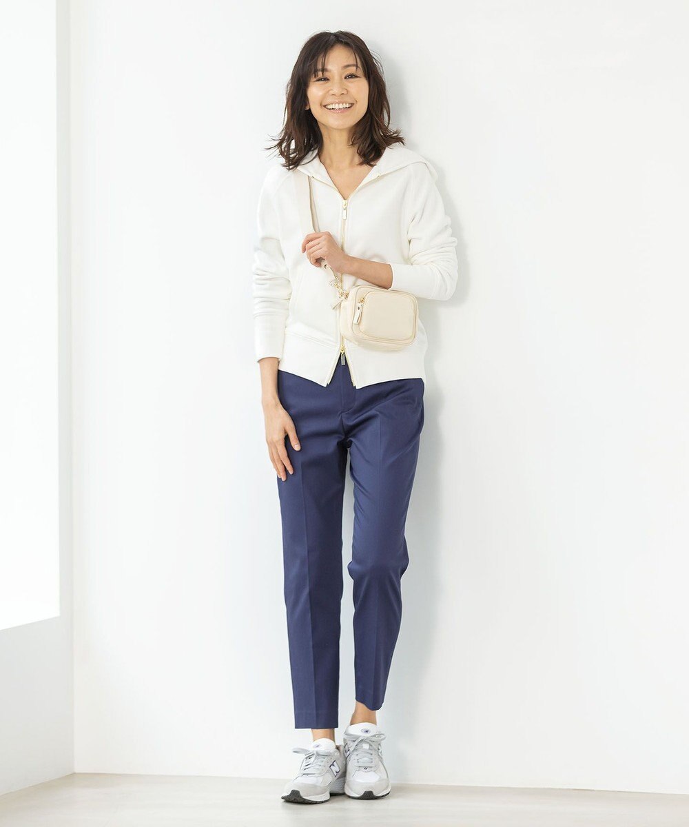 自由区 【接触冷感・撥水防汚加工】COOLMAX テーパードパンツ 