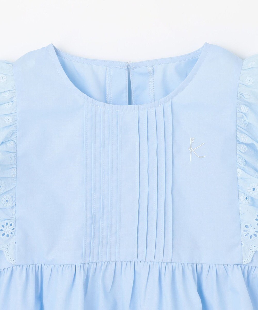 組曲 KIDS 【110-140㎝】レースペプラム ブラウス 