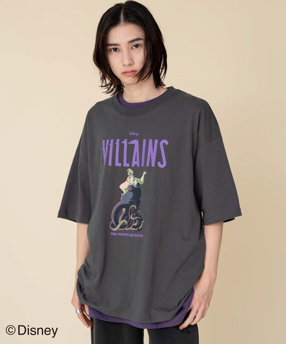 WEGO 【ユニセックス着用ITEM/SMLサイズ展開】VILLAINSグラフィックT（S） 