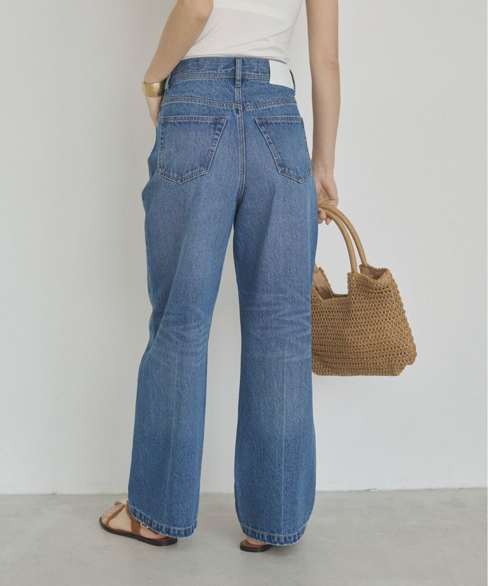 WEGO 【ANGIE VINTAGE/SMLサイズ展開】ワイドストレートデニムパンツ 