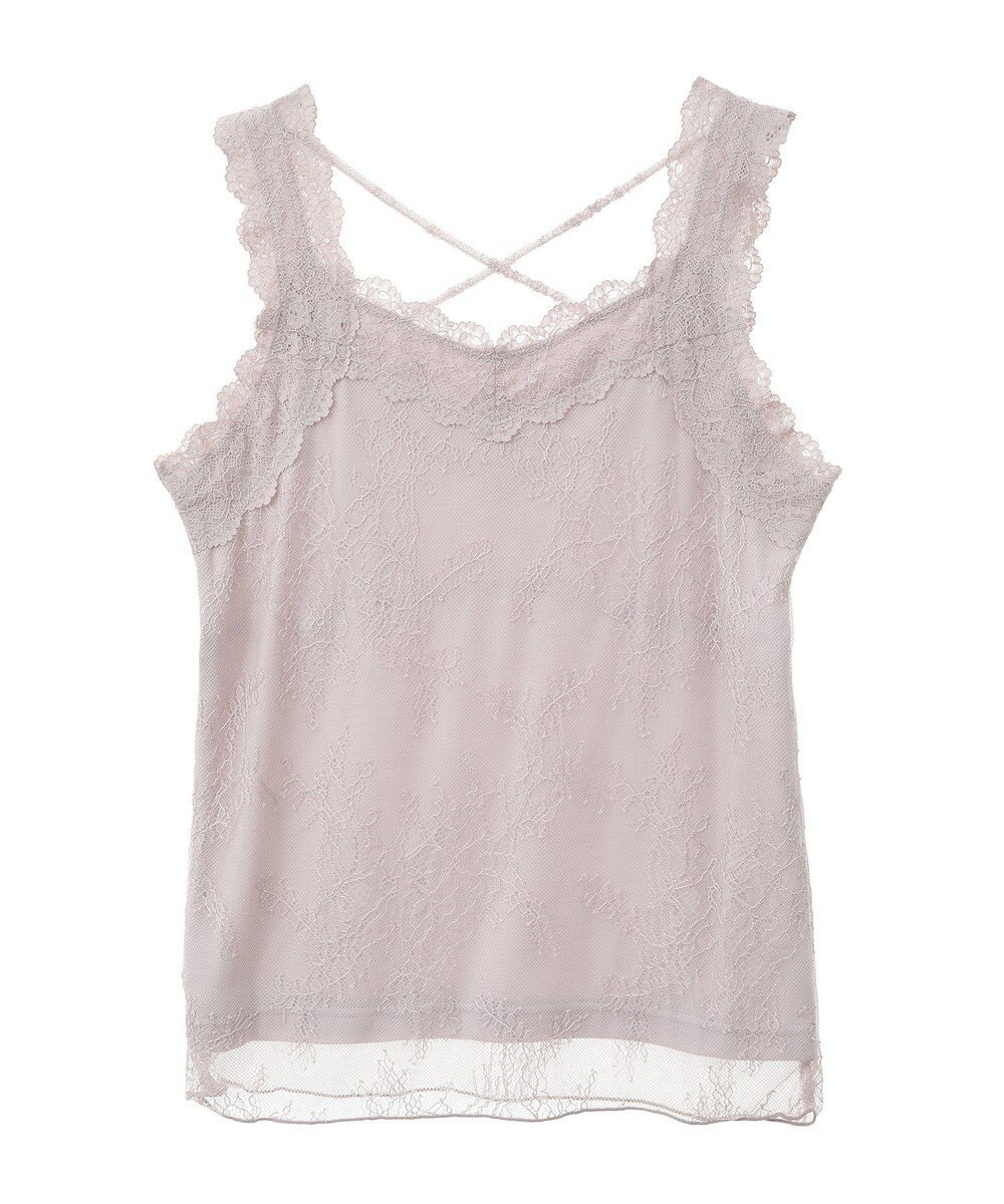 earth music&ecology 総レースキャミソール 