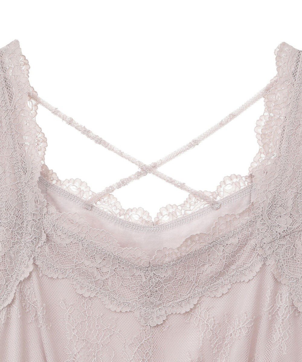 earth music&ecology 総レースキャミソール 