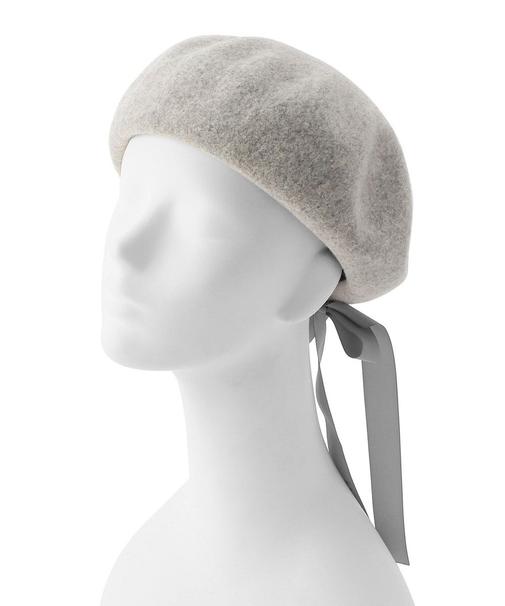 MOONBAT PAUL&JOE ACCESSOIRES (ポールアンドジョー アクセソワ) バックリボン ベレー帽 