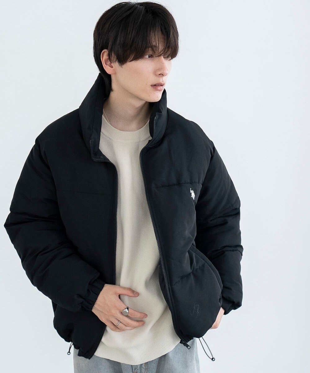 WEGO 【WEB限定/Sサイズ新登場/お気に入り登録者数5万人越えの大人気アイテム】U.S. POLO ASSN.別注パデッドジャケット 