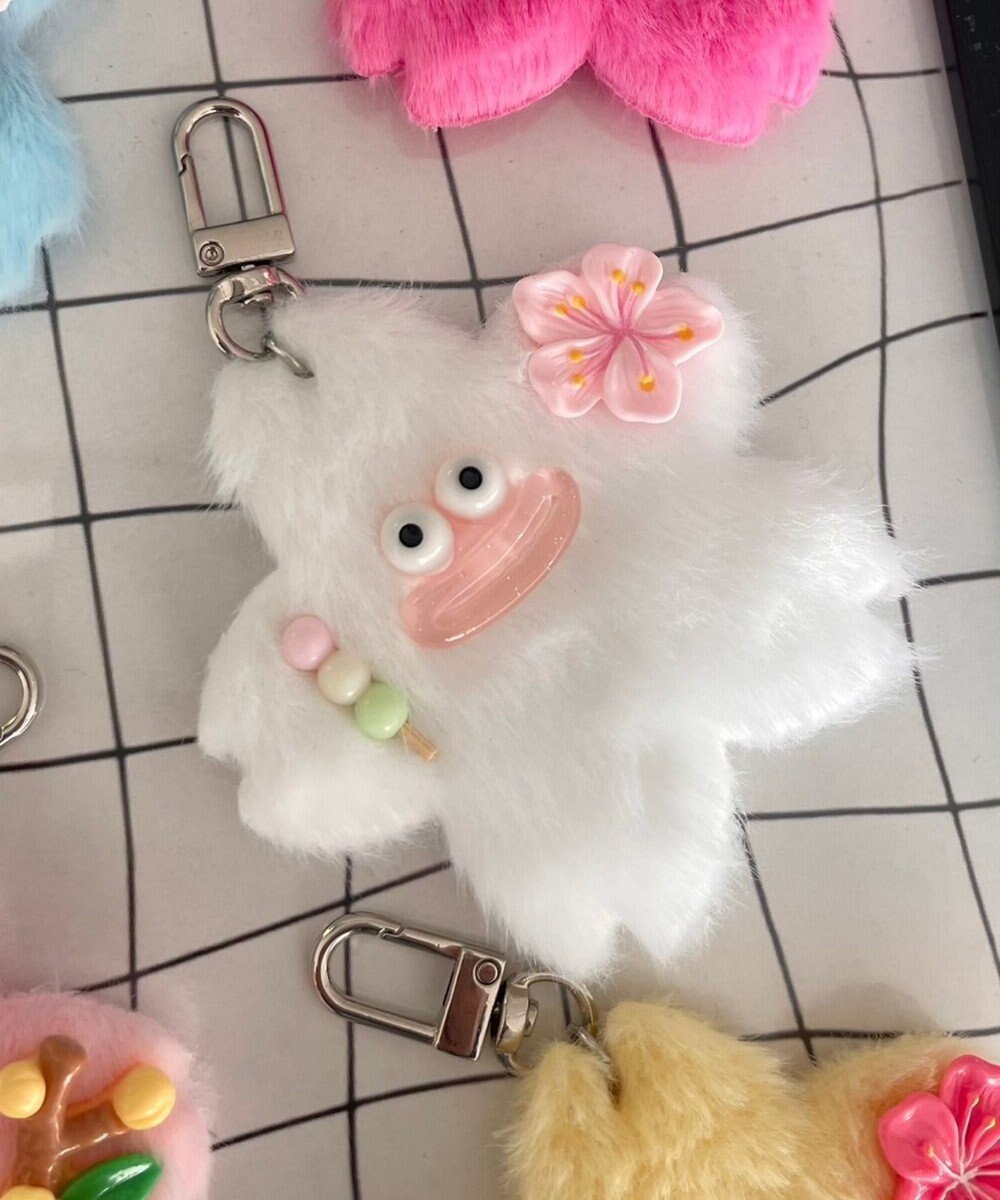 WEGO チェリブロモンスターぬいぐるみキーホルダー 