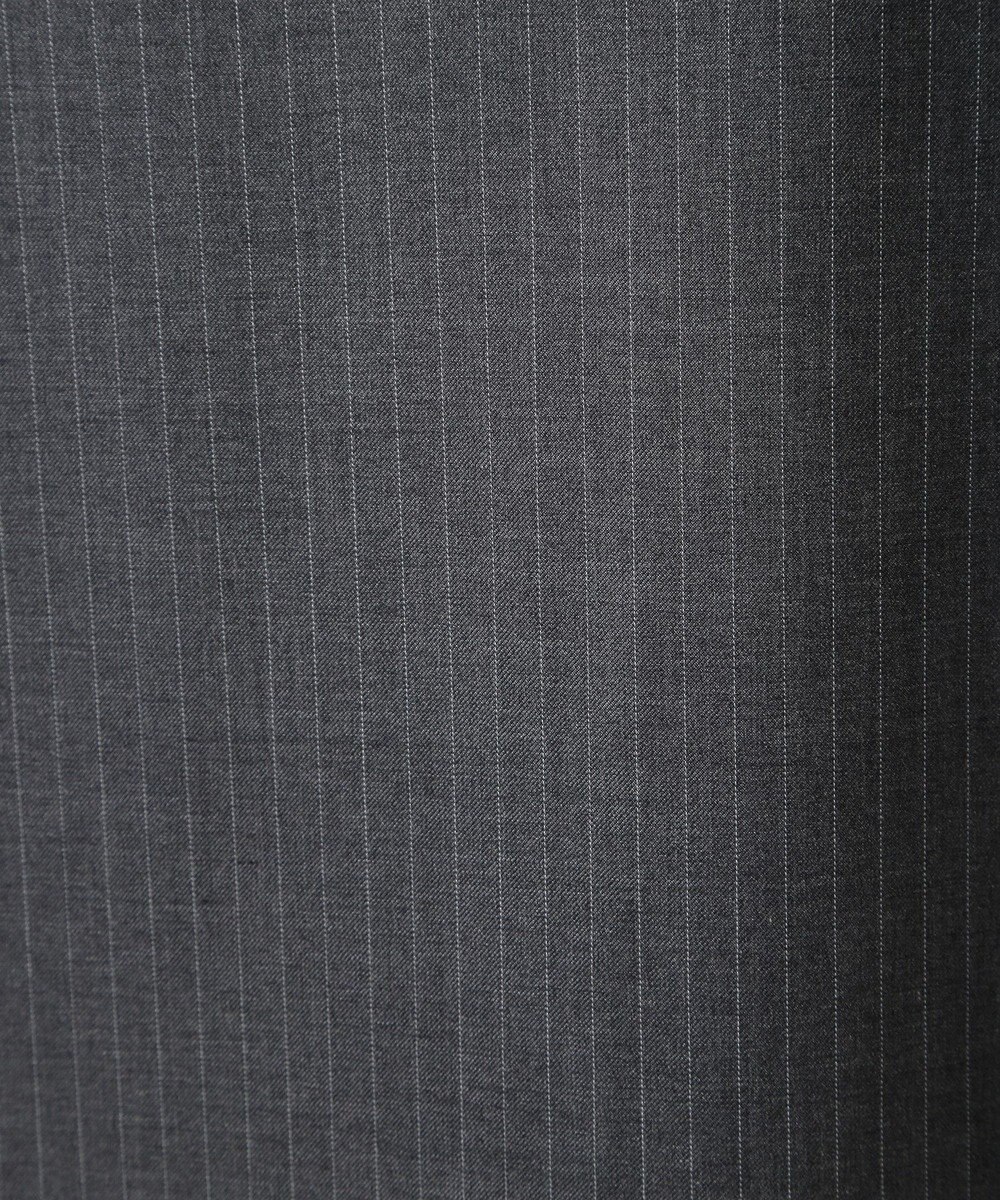 YECCA VECCA ストライプ柄レースMIXキャミワンピース 