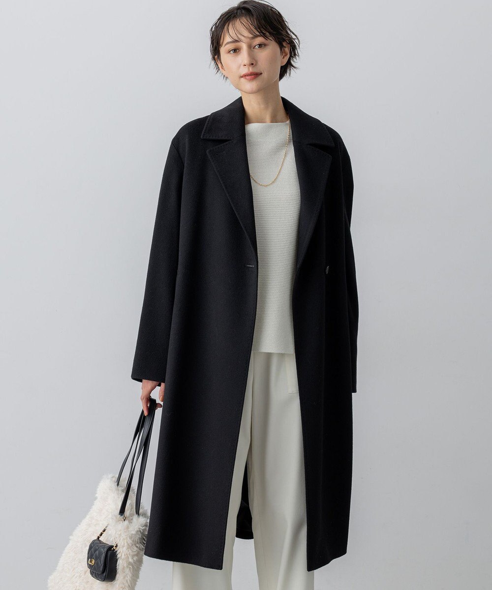 23区 MTRカシミヤビーバー チェスター コート 